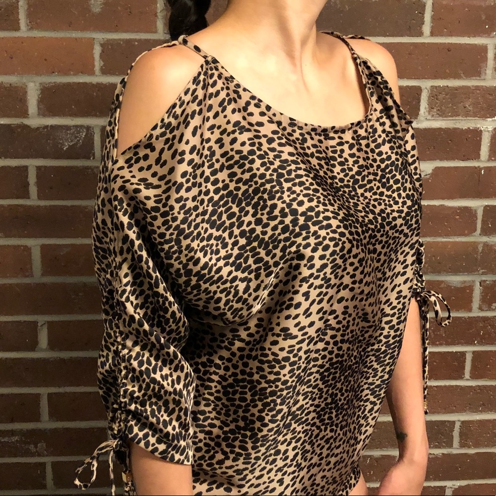 Michael Kors Animal Print Top